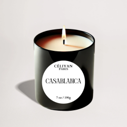Casablanca scented candle - Orange blossom & Vanilla | Celiyan Paris