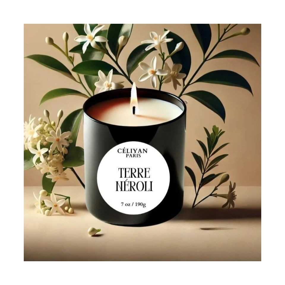 Bougie Parfumée Terre de néroli Céliyan Paris