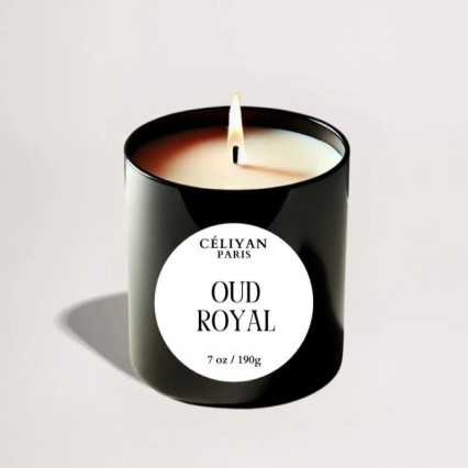 Bougie Parfumée Oud Royal intense Céliyan Paris