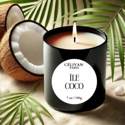Île de Coco scented candle Céliyan Paris