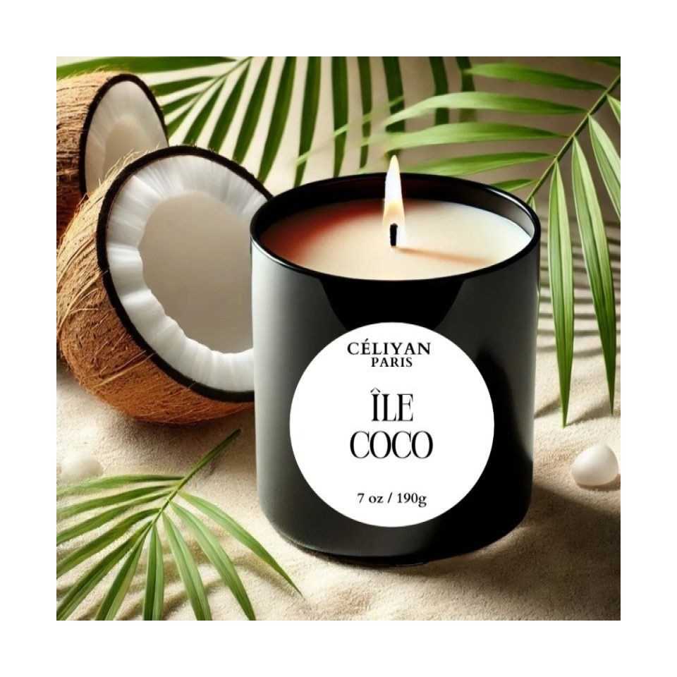 Île de Coco scented candle Céliyan Paris